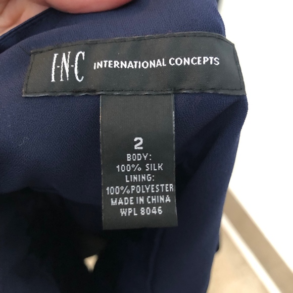 INC International Concepts Silk Adjustable Tank - Picture 7 of 7